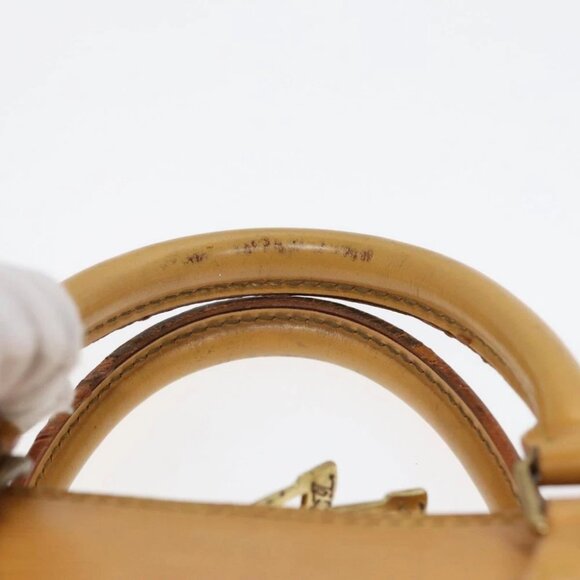 LOUIS VUITTON Epi Alma Hand Bag Yellow - Picture 9 of 16